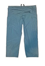 Cherokee Workwear Unisex Drawstring Cargo Scrub Pants size XL style 4100 teal