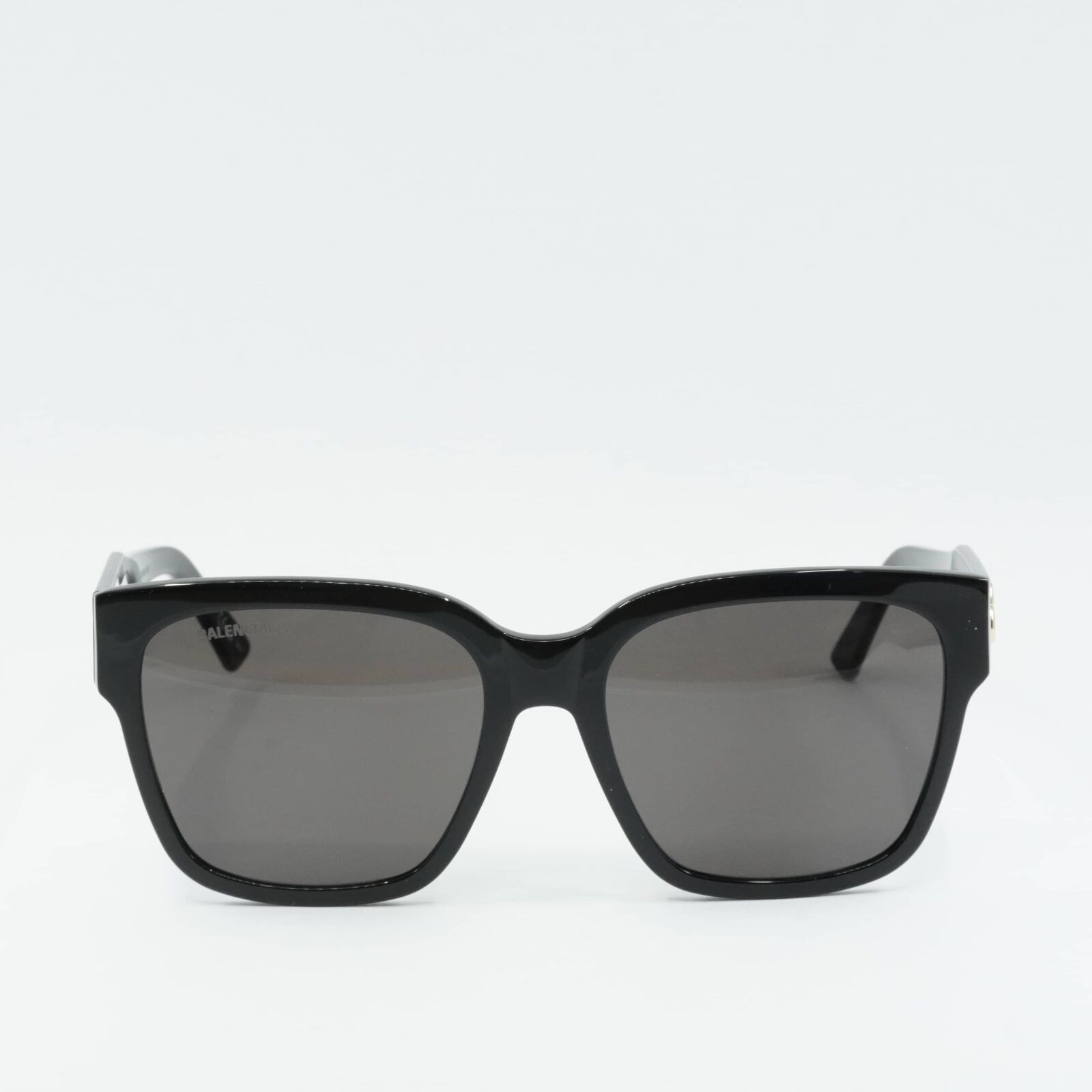 New BALENCIAGA BB0056S 001 Black/Grey 55-18-140 Sunglasses thumbnail 2