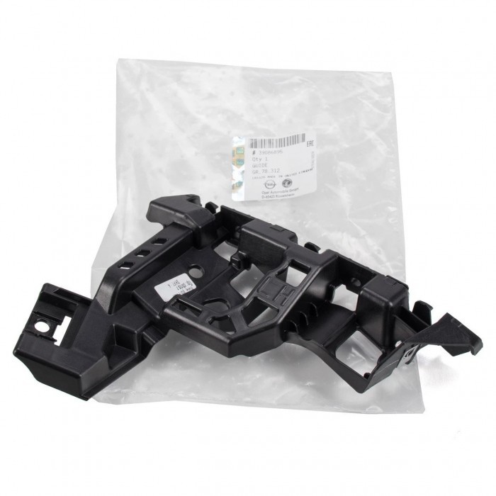 Support pare-choc avant gauche Opel Astra K guide de fixation aile conducteur 39086895