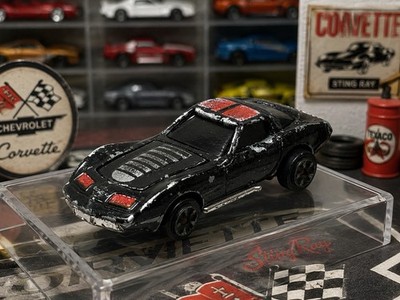 Vintage 1979 Kidco Chevrolet Corvette Stingray Black Diecast Car Macau