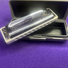 Hohner Special 20 Custom Harp W/Blue Moon Comb
