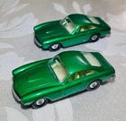 '69 Matchbox No 75 Lesney England Metallic Green Ferrari Berlinetta, LOT 2 SHARP
