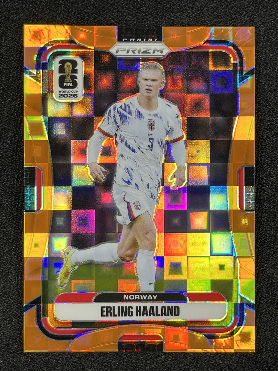 2026 Panini Prizm Soccer Erling Haaland #333 Orange Pandora Prizm Norway /215