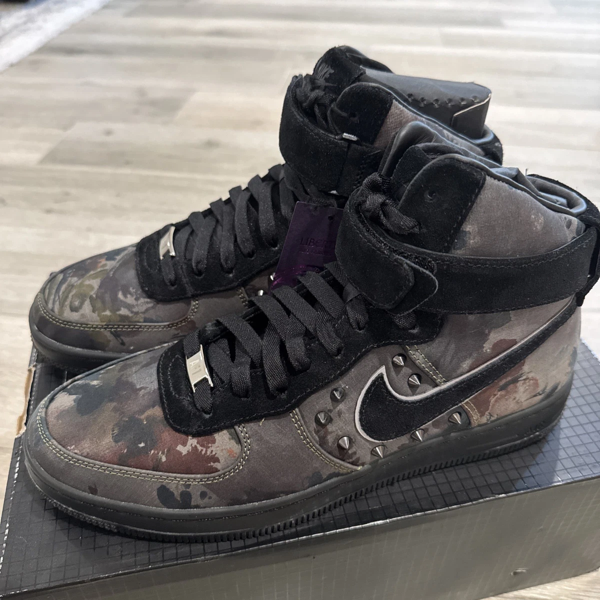 Nike Liberty of London x Air Force 1 Downtown NRG Newsprint  display picture 1