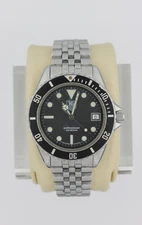 Tag Heuer 980.013 Mens 1000 Series Professional Watch Black Silver Jubilee 8"