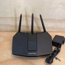 Netgear Nighthawk RAX30 Black Dual Band Wireless AX2400 5 Stream WiFi Router