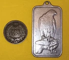 New ListingVintage 1970s PAMP SUISSE PENDANT FALCON 15 Grams .999 Silver Ingot No Reserve