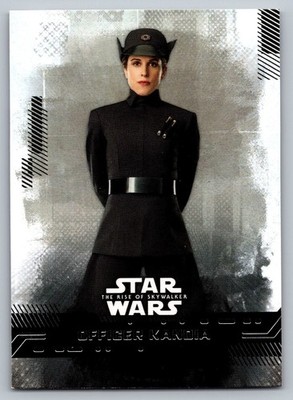 2019 Topps Star Wars Trading Cards #38 Officer Kandia