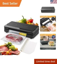 Precision Vacuum Sealer Pro: Advanced One-Hand Operation for Fresh Food Storage