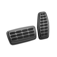 Oem Gm 2022-2026 Chevy Gmc Automatic Sport Pedal Covers Black Stainless 84712883 Oem Gm 2022-2026 Chevy Gmc Automatic Sport Pedal Covers Black Stainless 84712883