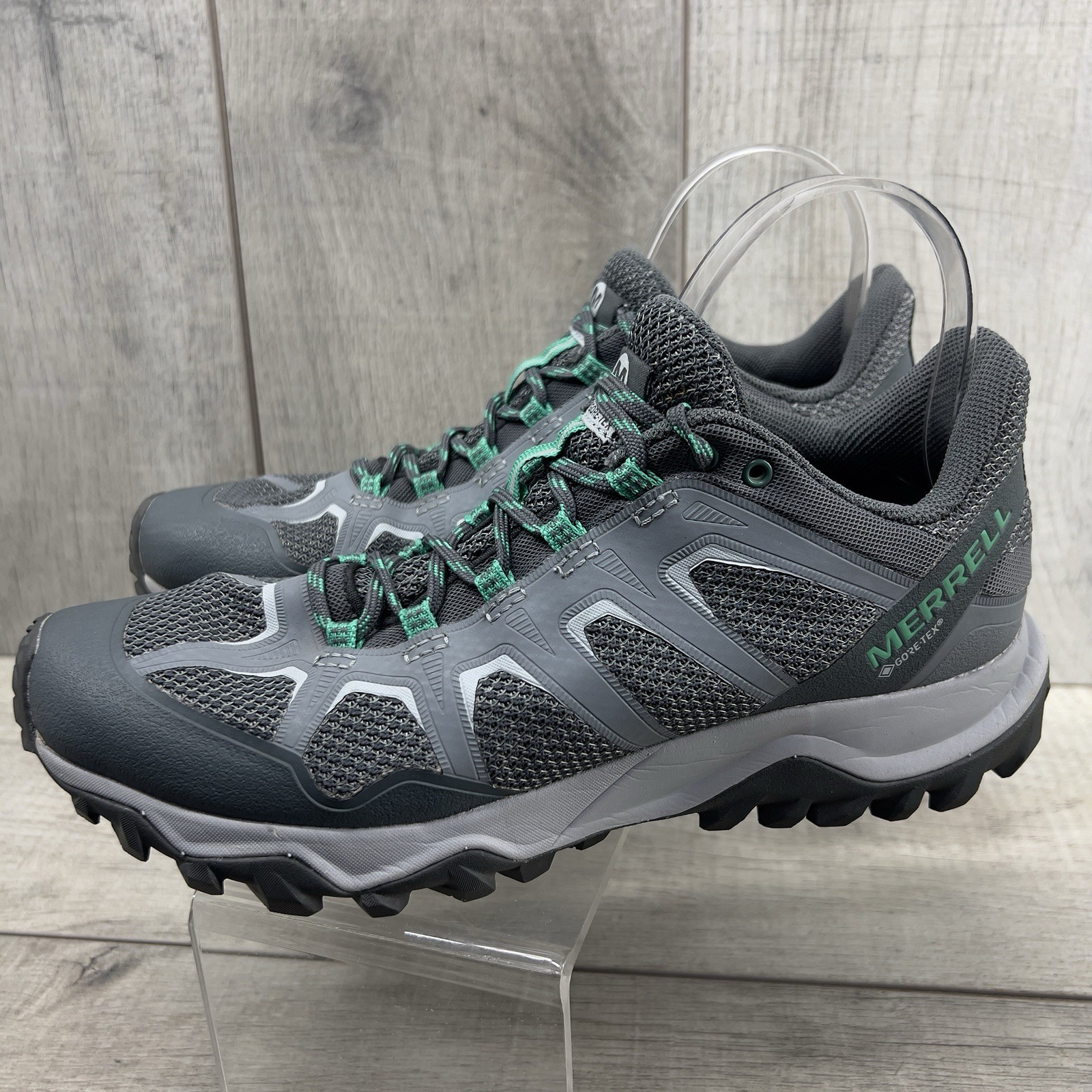 Merrell Fiery J99682 Sneaker Donna Passeggio GTX Sintetico Monumento Grigio Scarpe 9