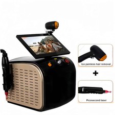 Upgrade diode laser picosecond laser 2-in-1 hair removal and spot removal device