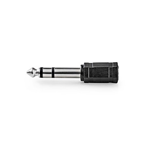 Nedis, Robuster Audioadapter 6.35Mm Stecker Auf 3,5Mm Buchse-image
