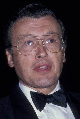 Alfred C DeCrane at Albert Schweitzer Awards Gala on April 20 1987- Old Photo 1