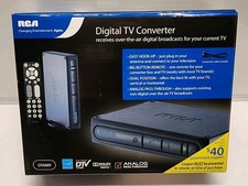 RCA Digital TV Converter Model DTA809 New with Remote