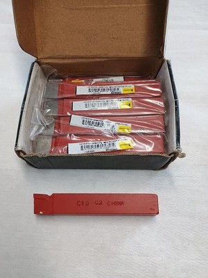 Lathe Tool Bits 5/8 x 4'' Brazed Carbide Tipped  C-10 / C-2 Interstate 10 pcs