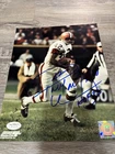 Paul Warfield signed Cleveland Browns Vintage NFL 8x10 Photo w/ #42 & HOF 83
