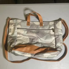 Thirty-one Step Up Tote in Soft Camo Large Tote Bag Crossbody NEW