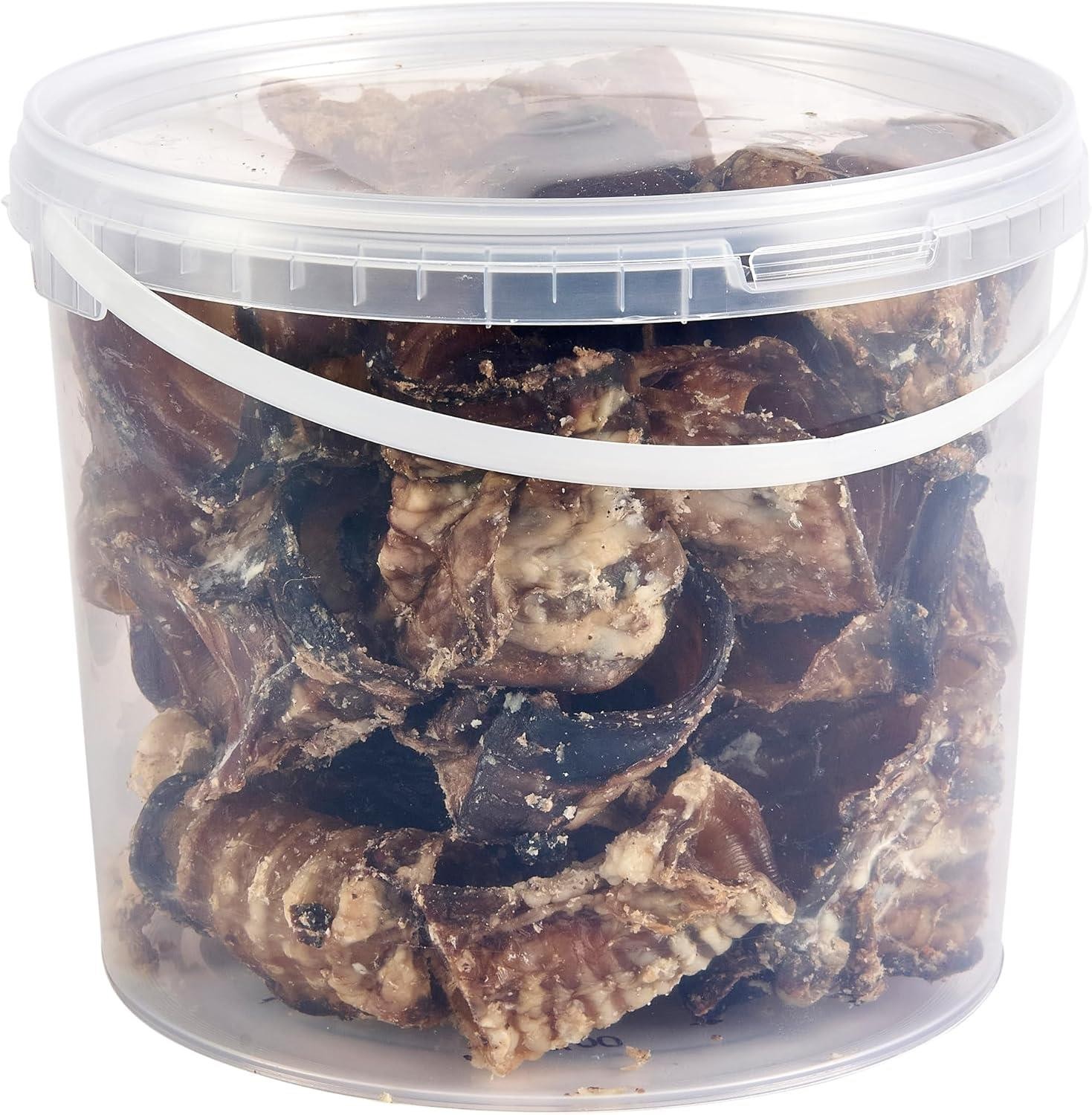 Beef Trachea 10–12cm 5L Tub | Natural Grain Free Dog Chews Joint Care