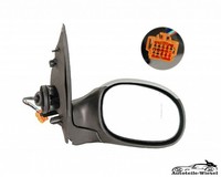 AußEnspiegel FüR Peugeot 206 Sw, CitroëN C3 Elektrisch Beheizt Chrom 02-10