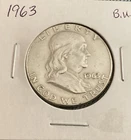 1963 50C Franklin Half Dollar
