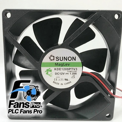 1PCS Brand New SUNON KDE1209PTV3 12V 1.0W 2pin 90*90*25mm CPU cooling fan