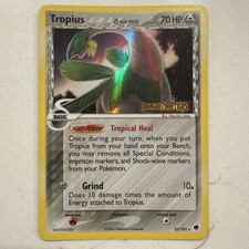 Pokemon TCG Tropius 23/101 EX Dragon Frontiers 2007 Rare Reverse Holo - MP