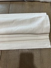 Pottery Barn Emery Roman Shade Ivory 34x48 Replacement Hardware Blackout