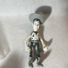 McDonald's Woody Toy Story Pixar Collectible Figurine Gray White CR 01 Disney