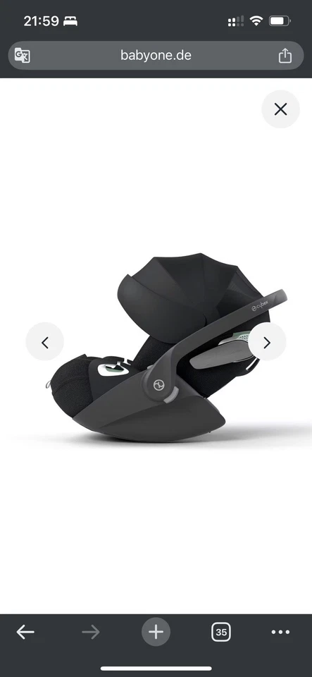 Cloud T i-Size Sepia Black Pluscybex PLATINUM Produkte - Bild 4 von 4