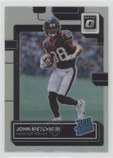 2022 Panini Donruss Optic Rated Rookie Holo Prizm John Metchie III #217 6lt