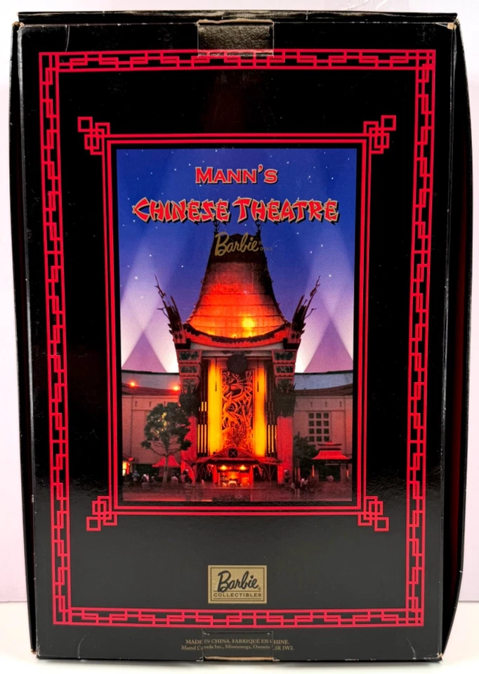Muñeca Barbie Mann’s Chinese Theatre 1999 edición limitada leyendas de Hollywood nueva Foto 4 de 4