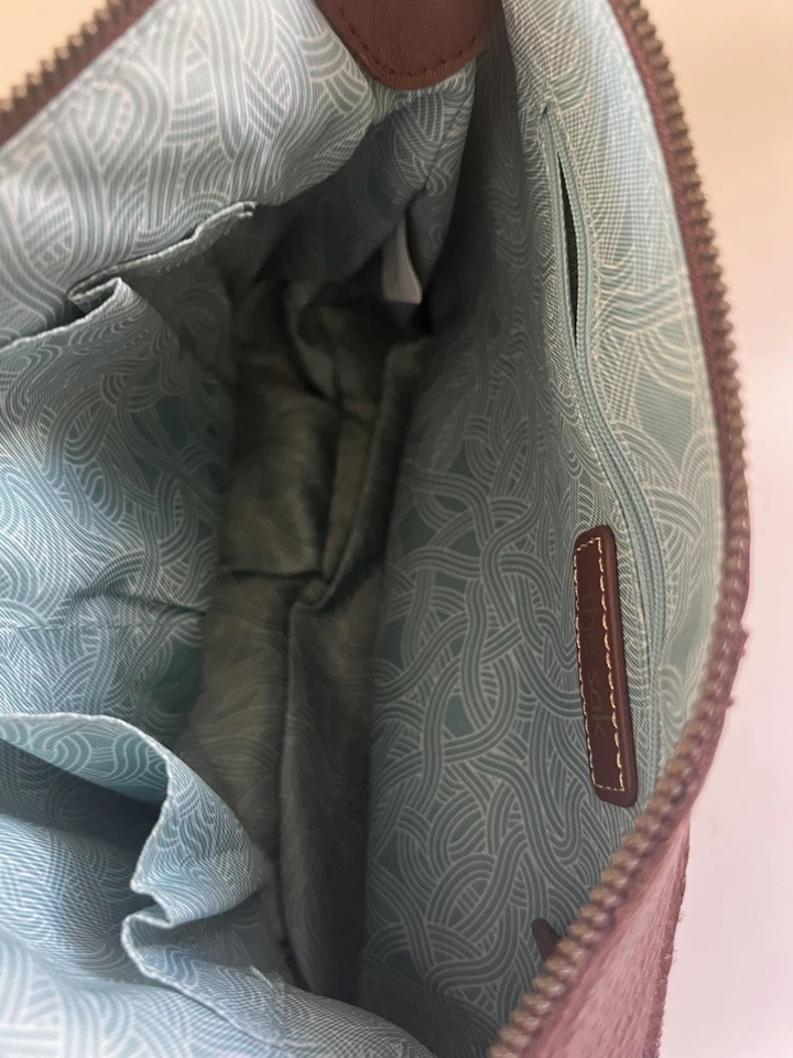 The Sak Brown Leather Hobo Bag With Charms - Image 4 of 4