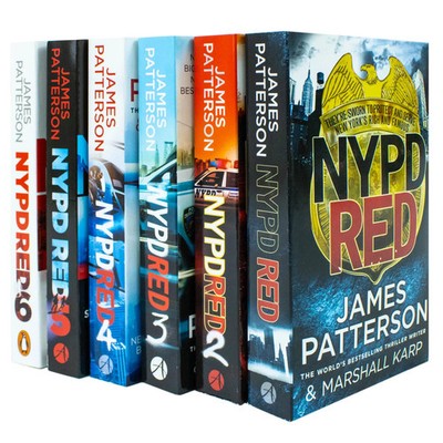 James Patterson NYPD Red Series 16 Book Set | Crime Thriller  | James Patterson