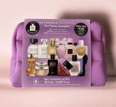 SEPHORA Favorites Perfume Sampler Set ~~NO CERTIFICATE~~12 samples