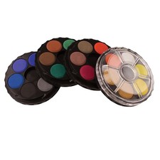 Koh-I-Noor Stackable Disc Set of 24 Watercolour Paints