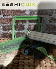 Sushi Quik Sushi Making Kit Beginner Roll Cutting Guide Rice Paddle Roll Mat