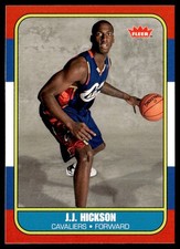 2008-09 Fleer 1986-87 Rookies J.J. Hickson Cleveland Cavaliers #86R-180