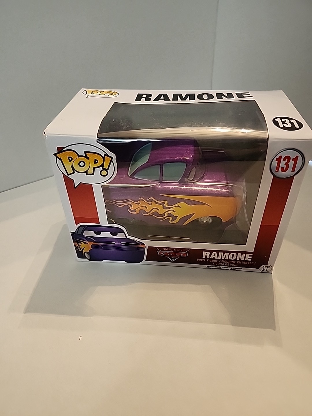 Funko Pop! Disney Pixar Cars Ramone #131 Vinyl Figure Poplife Minor Box Damage