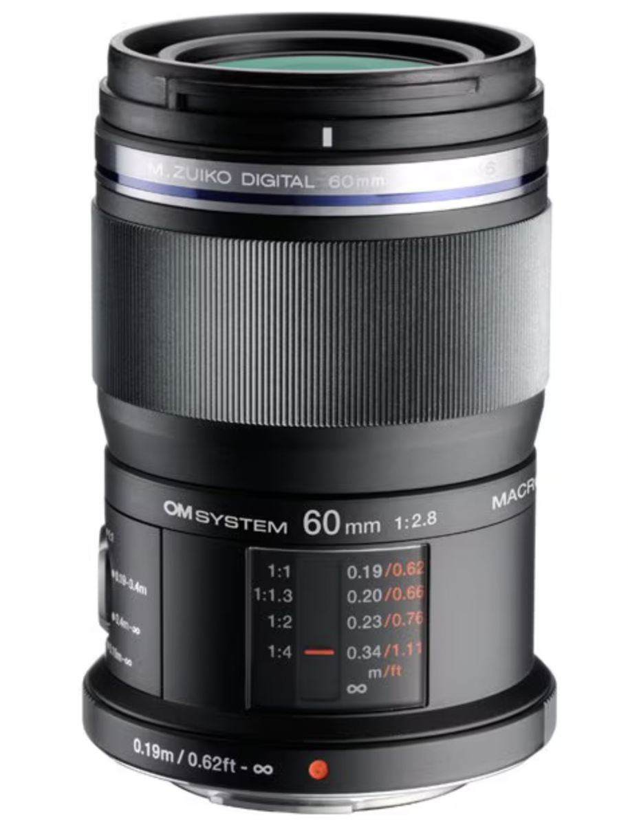 Olympus M.Zuiko Digital ED 60mm f/2.8 Macro Lens - Black