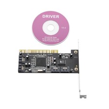 4 Port SATA PCI Expansion Card PCI To SATA Adapter Card RAID 1
