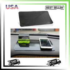 Car Dashboard Anti-Slip Mat, 10.6" 5.9" Universal Car Dash Sticky Rubber Mat