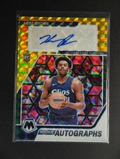 Kobe Brown 2023-24 Panini Mosaic Rookie Auto RC Choice Black Gold 8/8 [3hk