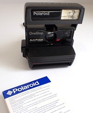 Polaroid One Step AutoFocus 600 Instant Film Camera - For Parts or Repairs Only