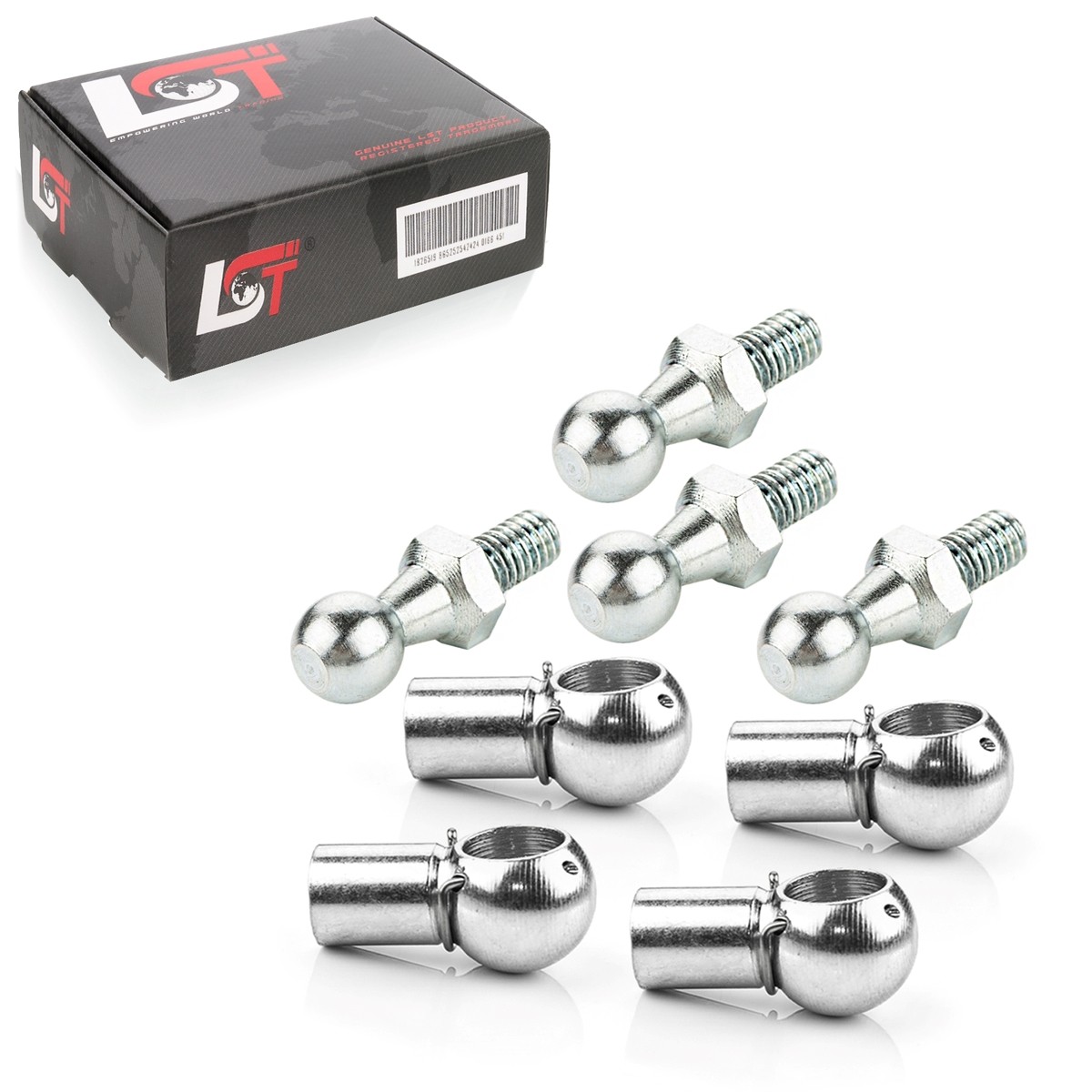 4x Set Ball Joint Pin Pan M8 10mm Ball Head DIN71803 DIN71805 for MAYBACH