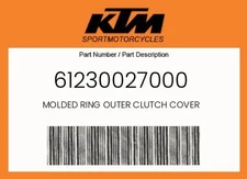 KTM Genuine Molded Ring Outer Clutch Cover - 61230027000