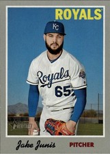 2019 Topps Heritage #16 Jake Junis - Royals