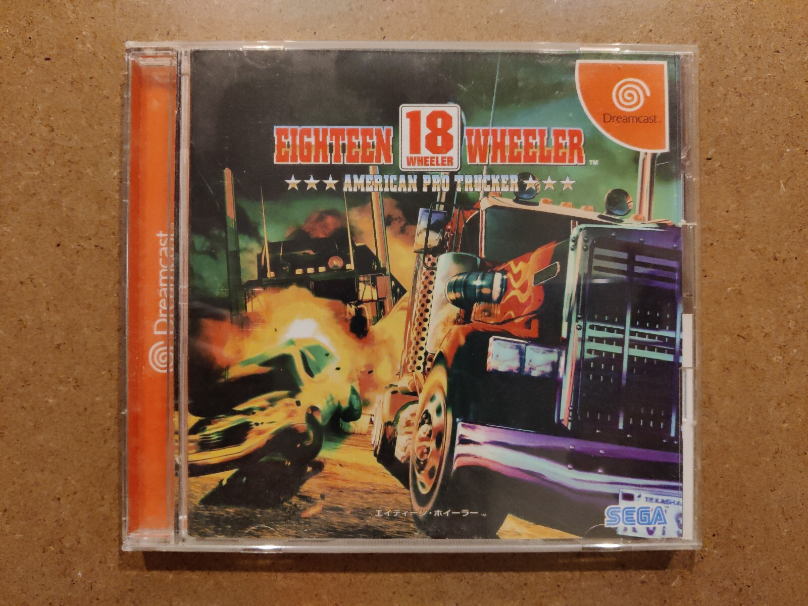 Eighteen 18 Wheeler American Pro Trucker - Sega Dreamcast DC - NTSC J Japón -