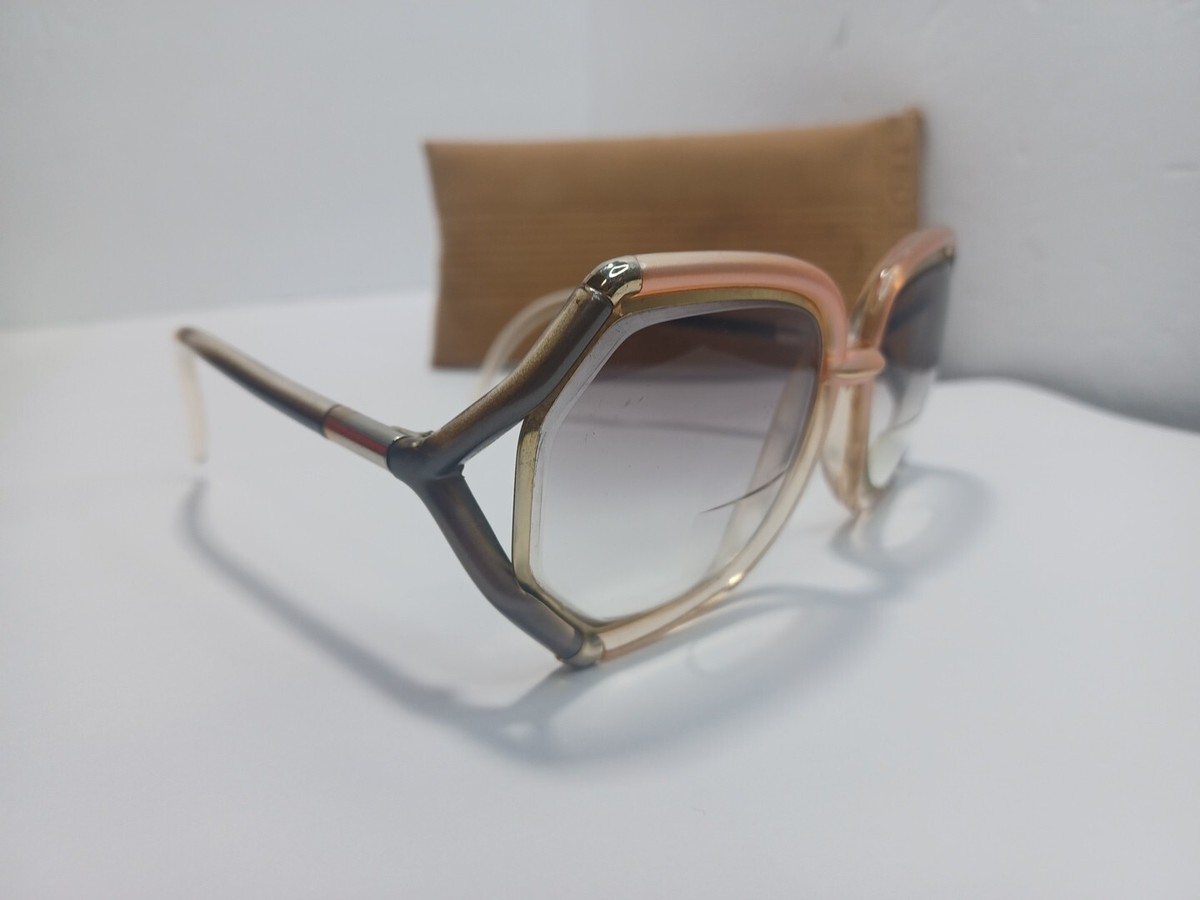 70s Vintage Ted Lapidus Paris Oversized Sunglasses + Ted 
