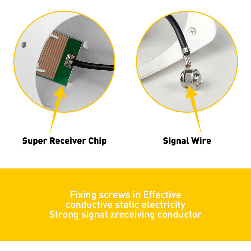 For 2018-23 Hyundai Kona AM/FM Signal Shark Fins Roof Radio - Foto 10